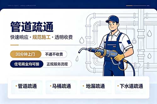 阎良管道疏通