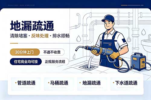 阎良地漏疏通